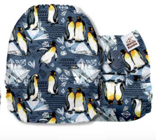 Mama Koala Penguins on Ice Pocket Nappy|Summer Sweets Baby