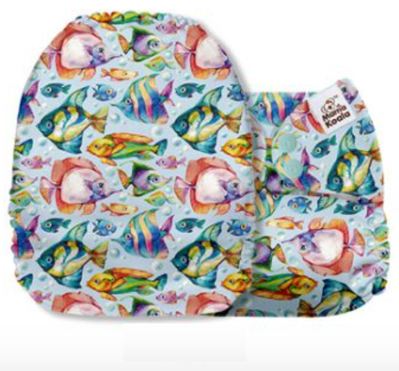 Mama Koala Reef Fish Pocket Nappy|Summer Sweets Baby