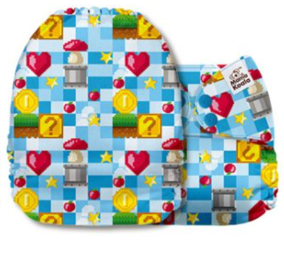 Mama Koala Mario Gamer Pocket Nappy|Summer Sweets Baby