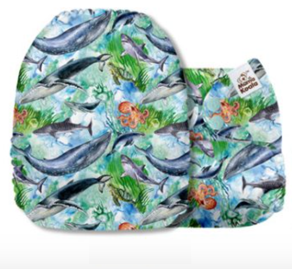 Mama Koala Under the Sea Pocket Nappy|Summer Sweets Baby