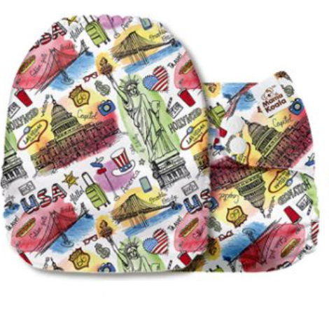 Mama Koala United States Pocket Nappy|Summer Sweets Baby
