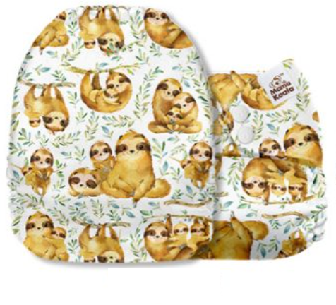 Mama Koala Sloth Family Pocket Nappy|Summer Sweets Baby