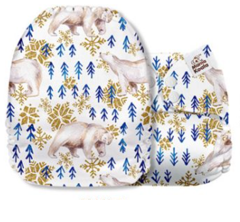 Mama Koala Wandering Polar Bear Pocket Nappy|Summer Sweets Baby