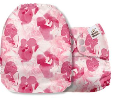 Mama Koala Watercolour Mom Pocket Nappy|Summer Sweets Baby
