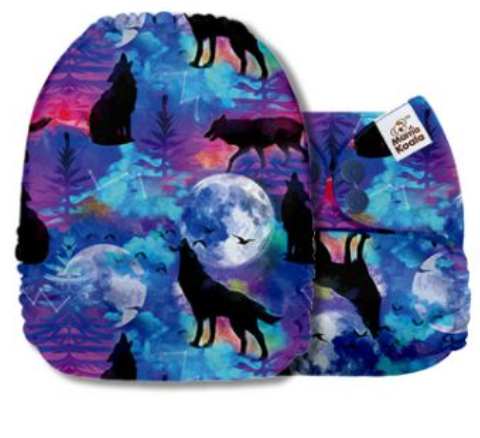 Mama Koala Midnight Howl Pocket Nappy|Summer Sweets Baby