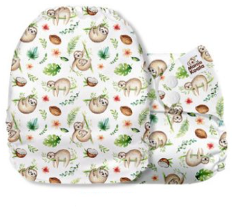 Mama Koala Nature Sloths Pocket Nappy|Summer Sweets Baby