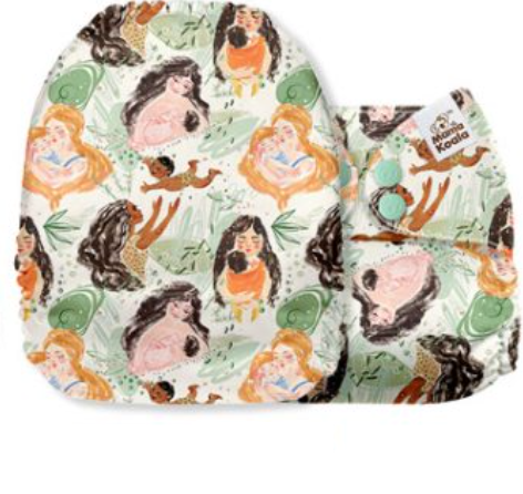 Mama Koala Sketch Mom & Baby Pocket Nappy|Summer Sweets Baby