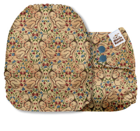 Mama Koala Tan Mother's Love Pocket Nappy|Summer Sweets Baby