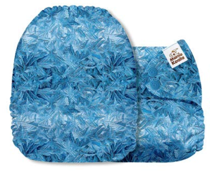 Mama Koala Christmas Frost Pocket Nappy