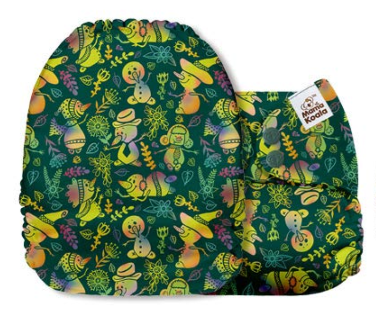Mama Koala Christmas Snowman Pocket Nappy
