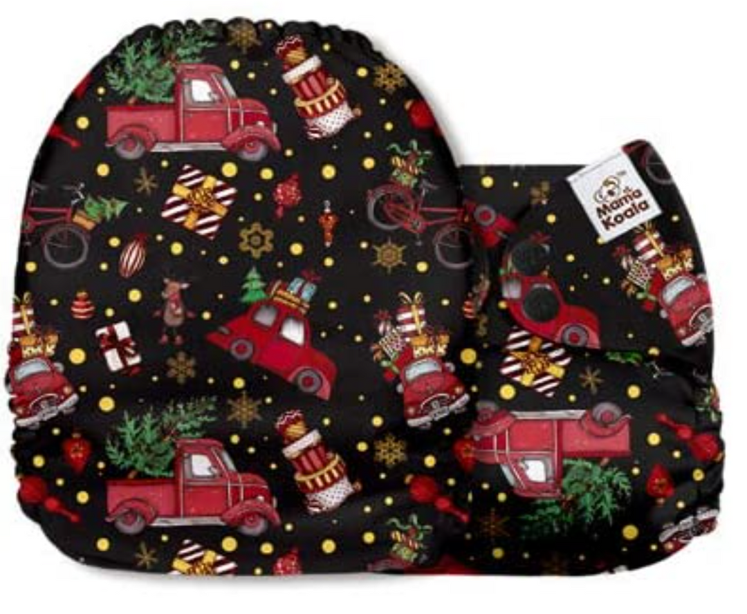 Mama Koala Christmas Delivery Pocket Nappy