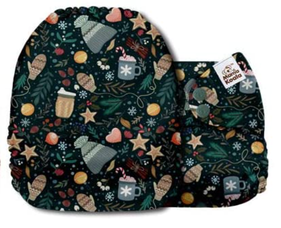 Mama Koala Christmas Warm Up Pocket Nappy