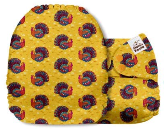 Mama Koala Autumn Gobble Pocket Nappy