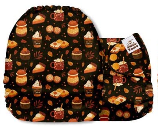Mama Koala Autumn Treats Pocket Nappy