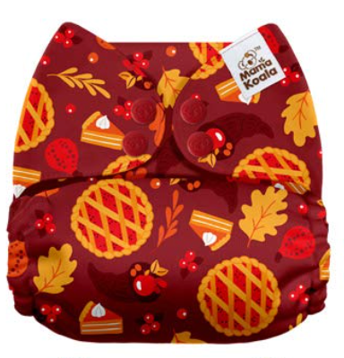 Mama Koala Autumn Pies Pocket Nappy