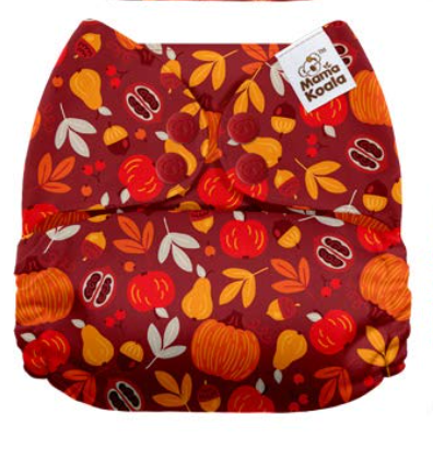 Mama Koala Autumn Fruit & Veg Pocket Nappy