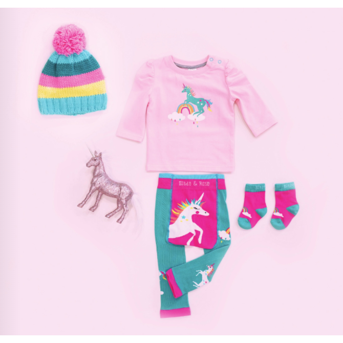 Blade & Rose - Sparkly Unicorn Top|Summer Sweets Baby