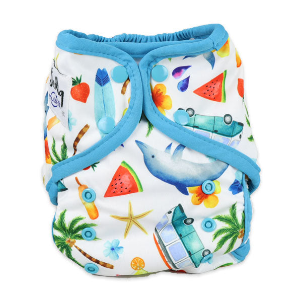 Seedling Baby Multi-Fit Pocket Nappy - Summer|Summer Sweets Baby