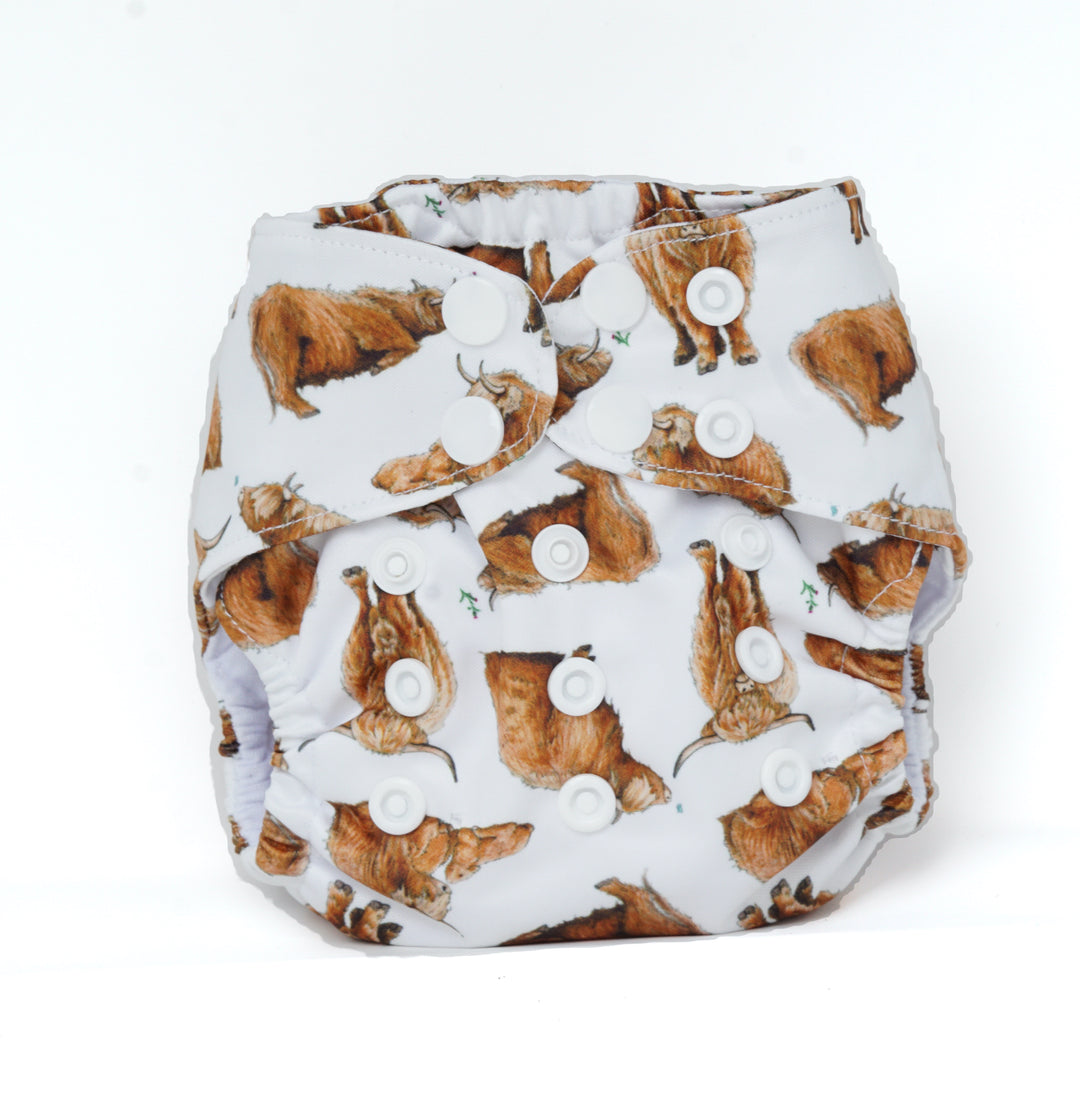 Bear Bott Newborn All-in-Two Nappy - Multiple Patterns|Summer Sweets Baby
