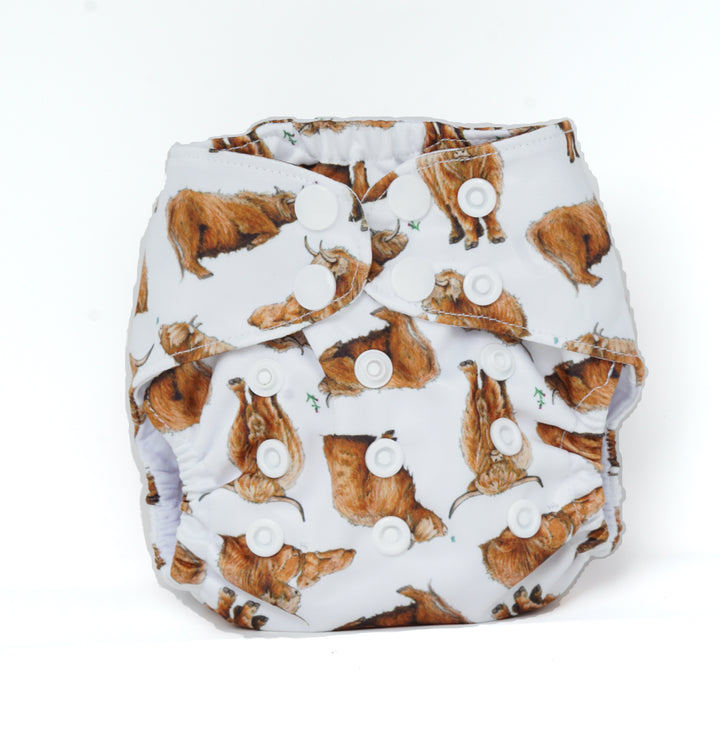 Bear Bott Newborn All-in-Two Nappy - Multiple Patterns|Summer Sweets Baby