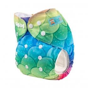 Alva Baby Rainbow Scales Pocket Nappy|Summer Sweets Baby