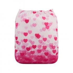 Alva Baby Floating Hearts Pocket Nappy|Summer Sweets Baby