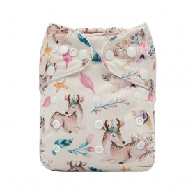 Alva Baby Woodland Deer Pocket Nappy|Summer Sweets Baby