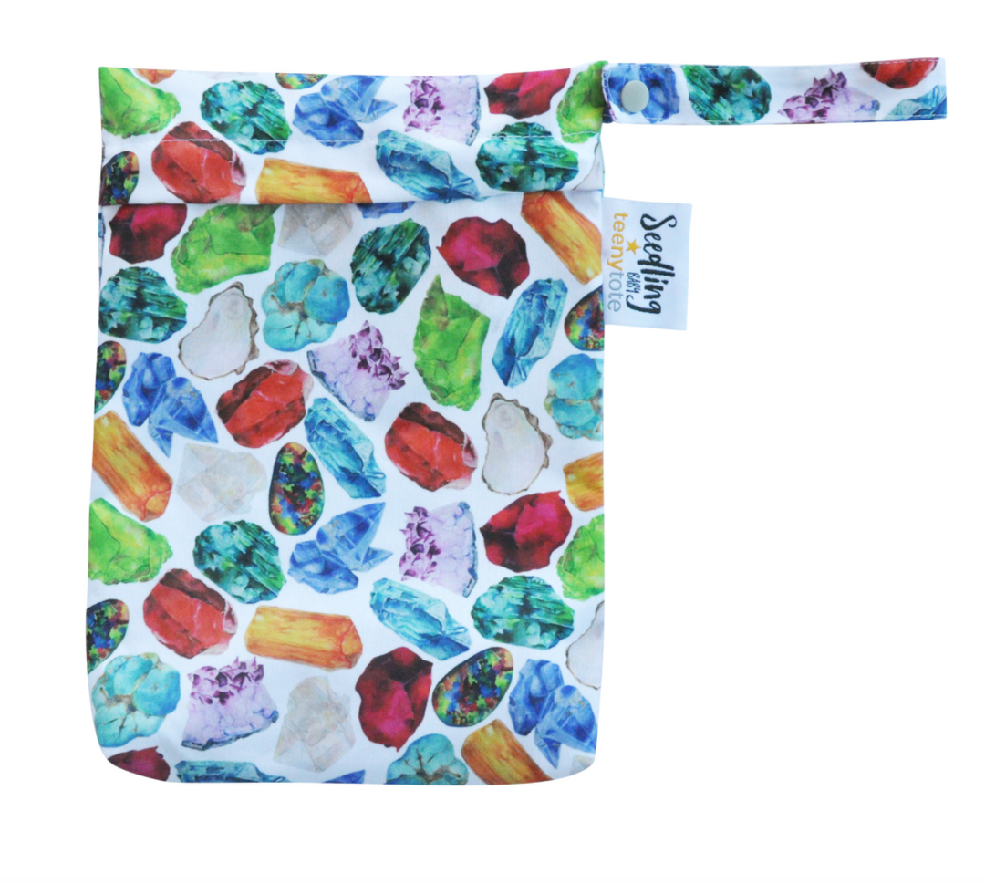 Seedling Baby Teeny Tote Wet Bag - Birthstone|Summer Sweets Baby