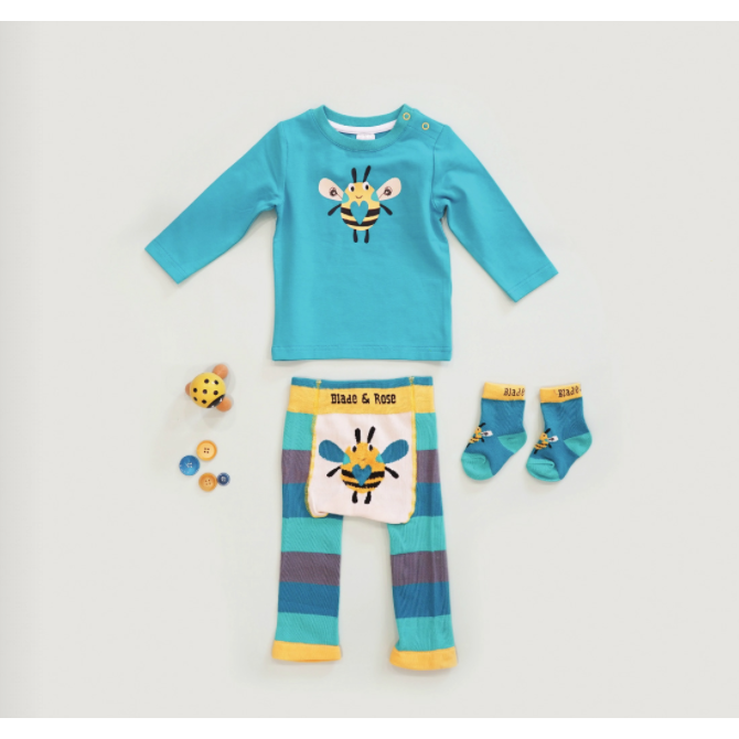 Blade & Rose - Buzzy Bee Leggings|Summer Sweets Baby