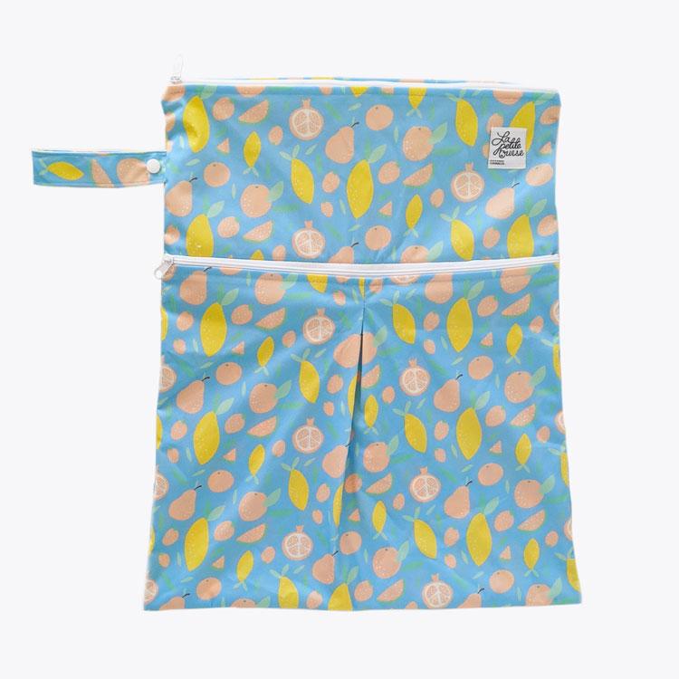 La Petite Ourse Double Zip Wet Bag - Fruity