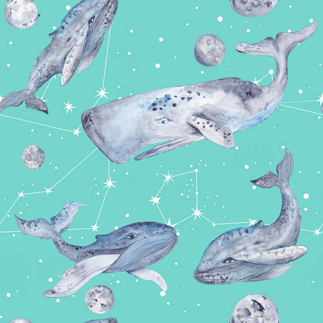 Designer Bums All-in-Two (Ai2) Cloth Nappy - Ethereal Whales|Summer Sweets Baby