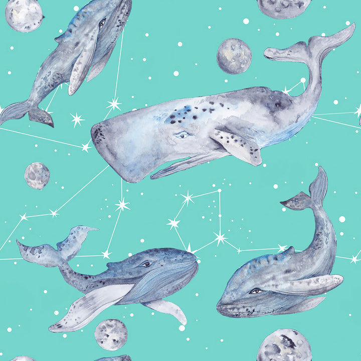 Designer Bums All-in-Two (Ai2) Cloth Nappy - Ethereal Whales|Summer Sweets Baby