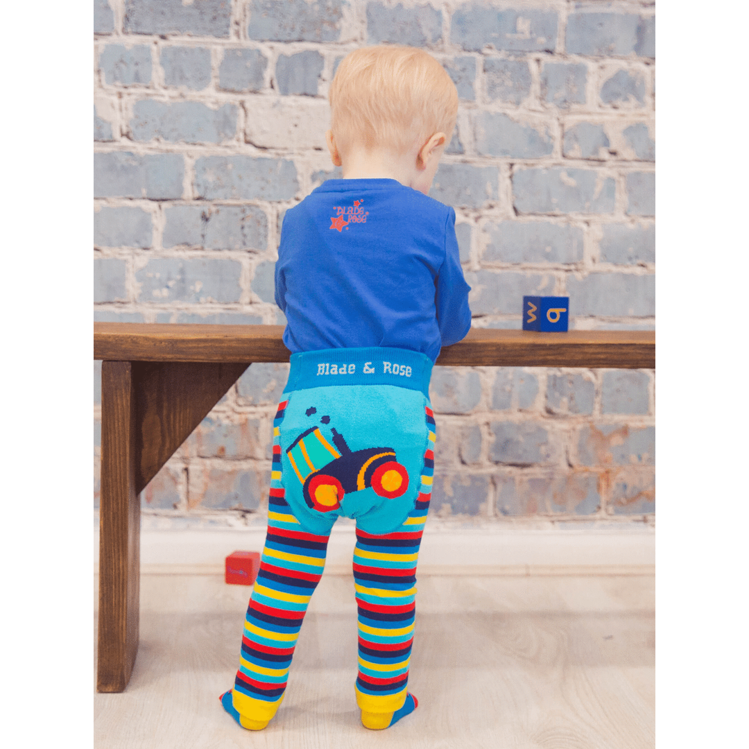 Blade & Rose - Farmyard Tractor Leggings|Summer Sweets Baby