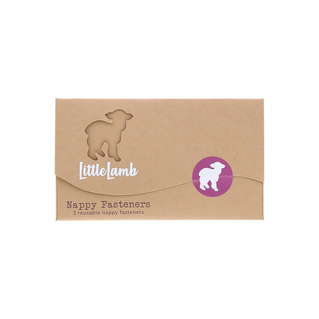 Little Lamb Nappy Fasteners - 3 Pack