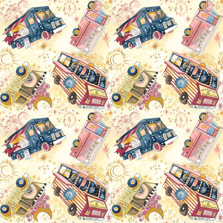 Designer Bums All-in-Two (Ai2) Cloth Nappy - Food Truck Fantasy|Summer Sweets Baby