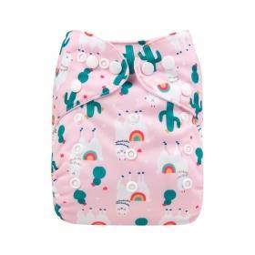 Alva Baby Pink Llama Pocket Nappy|Summer Sweets Baby