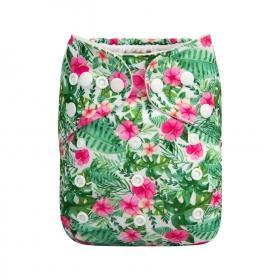 Alva Baby Hibiscus Pocket Nappy|Summer Sweets Baby