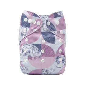 Alva Baby Purple Marble Pocket Nappy|Summer Sweets Baby