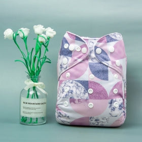 Alva Baby Purple Marble Pocket Nappy|Summer Sweets Baby