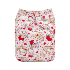 Alva Baby Puppy Love Pocket Nappy|Summer Sweets Baby
