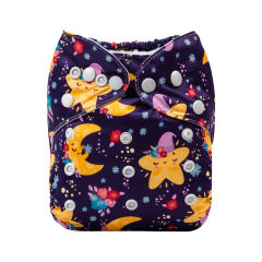 Alva Baby Cute Stars Pocket Nappy