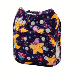 Alva Baby Cute Stars Pocket Nappy