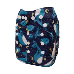 Alva Baby Space Whales Pocket Nappy