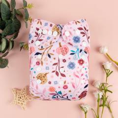 Alva Baby Floral Pumpkin Pocket Nappy