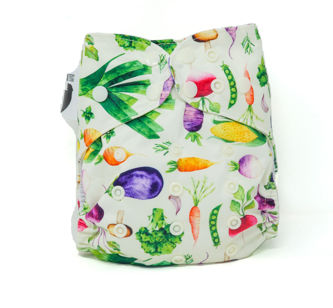 Bear Bott Pocket Nappy - Multiple Patterns|Summer Sweets Baby