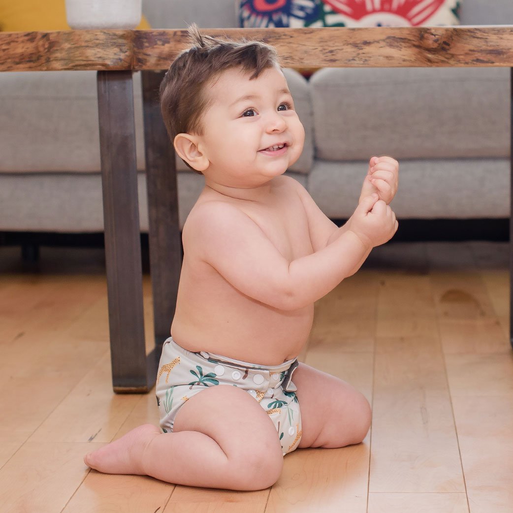 La Petite Ourse Pocket Nappy - Leopard