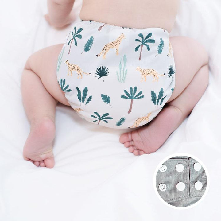 La Petite Ourse Pocket Nappy - Leopard