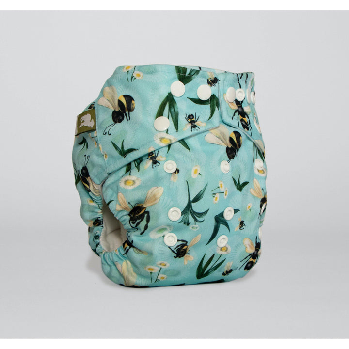 Little Lamb One Size Pocket - Bumble Bee Blues|Summer Sweets Baby