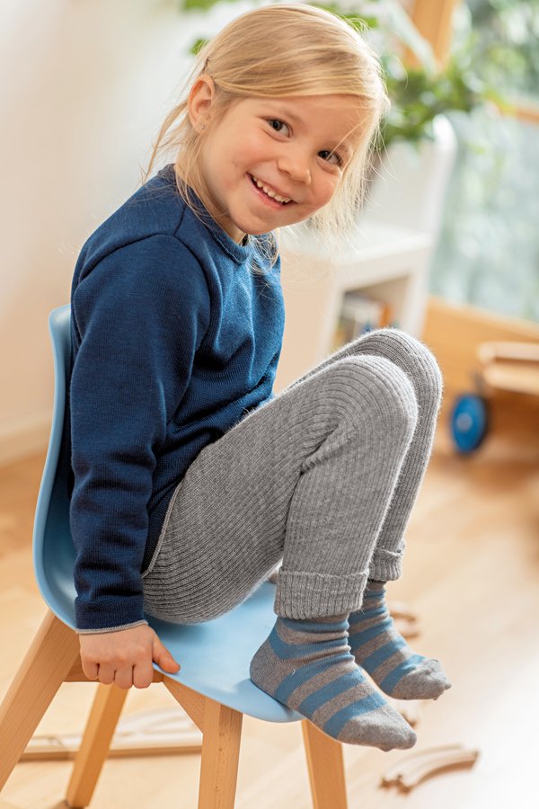 Disana Wool Leggings (Wool Longies) - Rose