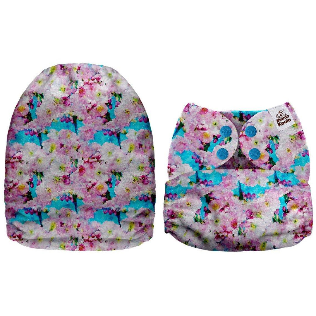 Mama Koala Candy Floss Flowers Pocket Nappy|Summer Sweets Baby